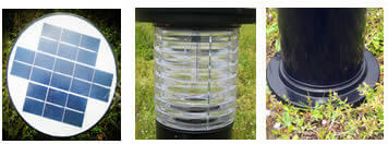 Solar Source Lawn Light