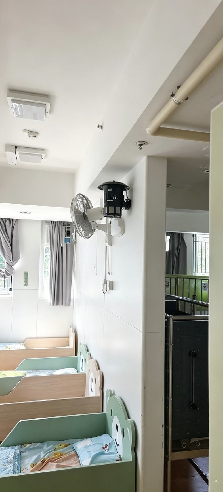 幼稚園校園滅蚊燈安裝案例